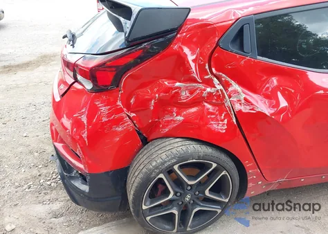 2020 Hyundai Veloster N from USA, damaged, VIN KMHT36AH0LU004909